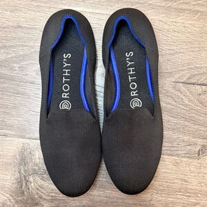 Rothy's THE LOAFER Black Size 7